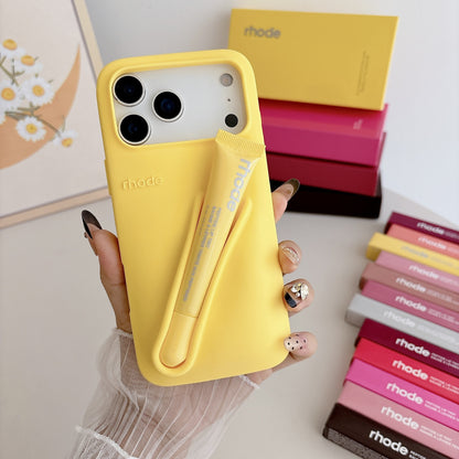 Lipstick silicone phone case