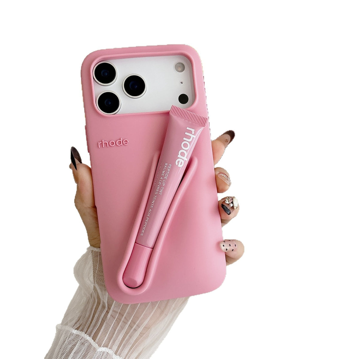 Lipstick silicone phone case