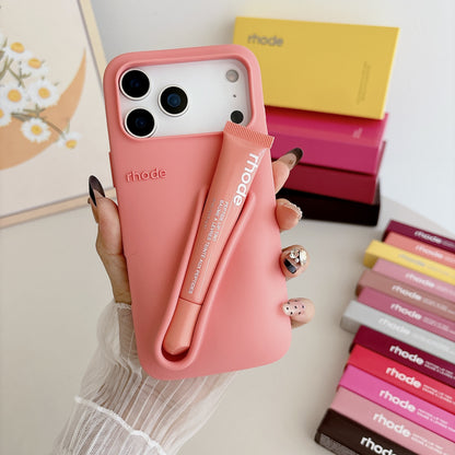 Lipstick silicone phone case