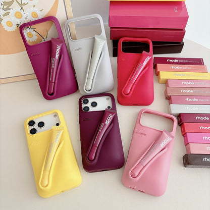 Lipstick silicone phone case